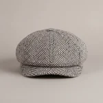 Casquette gavroche coton et polyester chevron femme - Vue 1 - casquette gavroche