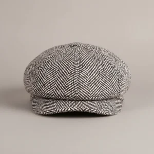 Casquette gavroche coton et polyester chevron femme - Vue 1 - casquette gavroche
