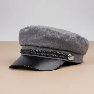 Casquette gavroche coton et polyester femme - Vue 1 - casquette gavroche
