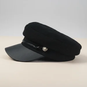 Casquette gavroche coton et polyester femme - Vue 1 - casquette gavroche
