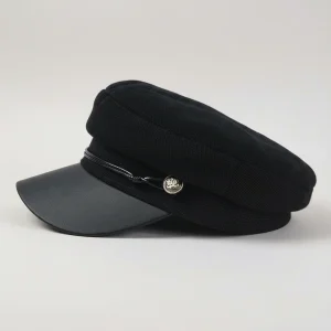 Casquette gavroche coton et polyester femme - Vue 2 - casquette gavroche