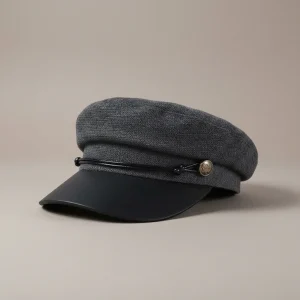 Casquette gavroche coton et polyester femme souple - Vue 1 - casquette gavroche