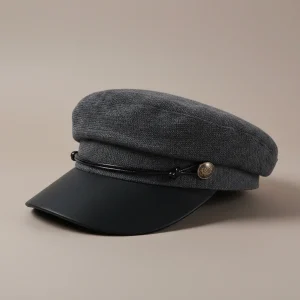 Casquette gavroche coton et polyester femme souple - Vue 2 - casquette gavroche
