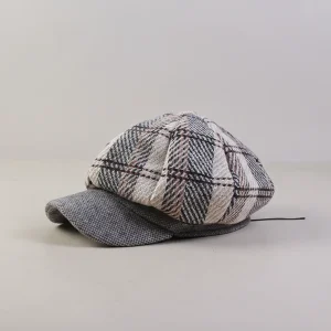 Casquette gavroche coton femme patchwork - Vue 2 - casquette gavroche