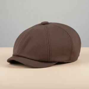 Casquette gavroche coton homme taille ajustable - Vue 1 - casquette gavroche