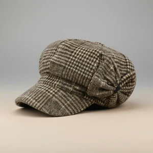 casquette gavroche coton polyester style british - Vue 2 - casquette gavroche