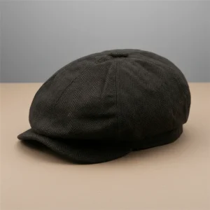 Casquette gavroche coton polyester style chevron homme - Vue 1 - casquette gavroche