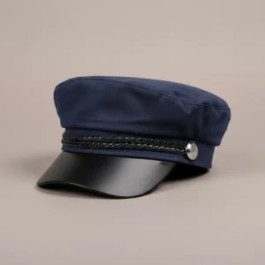 Casquette gavroche coton polyester style marin - Vue 1 - casquette gavroche