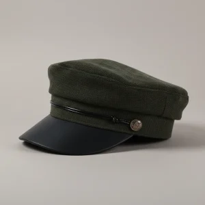 Casquette gavroche coton polyester style militaire - Vue 2 - casquette gavroche