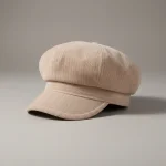 Casquette gavroche coton rayé femme élégante - Vue 1 - casquette gavroche