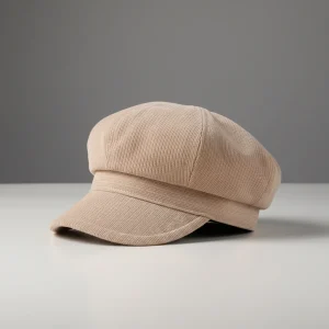 Casquette gavroche coton rayé femme élégante - Vue 2 - casquette gavroche