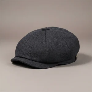 Casquette gavroche coton style vintage homme - Vue 1 - casquette gavroche