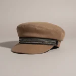 Casquette gavroche denim camel style marin - Vue 1 - casquette gavroche
