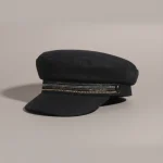 Casquette gavroche denim noir style marin - Vue 1 - casquette gavroche