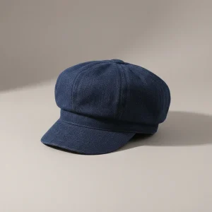 Casquette gavroche denim style authentique - Vue 1 - casquette gavroche