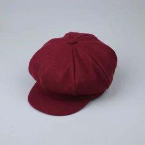 Casquette gavroche enfant laine et polyester - Vue 2 - casquette gavroche