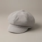 casquette gavroche enfant velours côtelé ajustable - Vue 1 - casquette gavroche