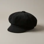 Casquette gavroche enfant velours côtelé ajustable - Vue 1 - casquette gavroche