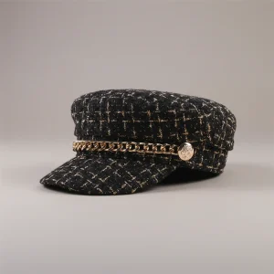 Casquette gavroche femme coton et polyester élégante - Vue 1 - casquette gavroche