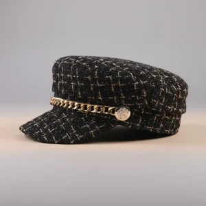 Casquette gavroche femme coton et polyester élégante - Vue 2 - casquette gavroche