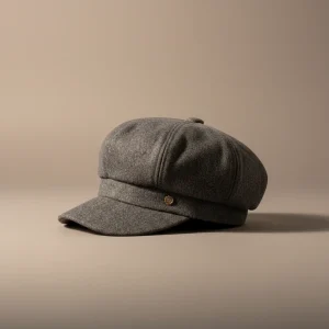 Casquette gavroche femme laine multi-saison - Vue 2 - casquette gavroche