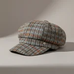 Casquette gavroche femme laine style automnal - Vue 1 - casquette gavroche