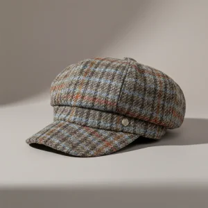 Casquette gavroche femme laine style automnal - Vue 1 - casquette gavroche