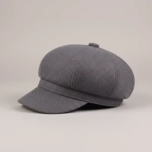 Casquette gavroche femme laine taille unique - Vue 2 - casquette gavroche