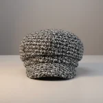 Casquette gavroche femme motif tressé polyvalente - Vue 1 - casquette gavroche