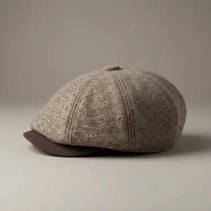 casquette gavroche fibre bio style vintage - Vue 2 - casquette gavroche