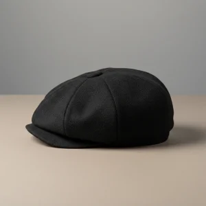 Casquette gavroche homme laine style gentleman - Vue 2 - casquette gavroche