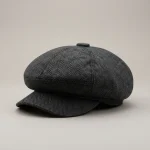Casquette gavroche homme motif chevron élégant - Vue 1 - casquette gavroche