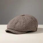 Casquette gavroche homme polyester style vintage - Vue 1 - casquette gavroche