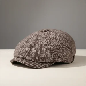 Casquette gavroche homme polyester style vintage - Vue 1 - casquette gavroche