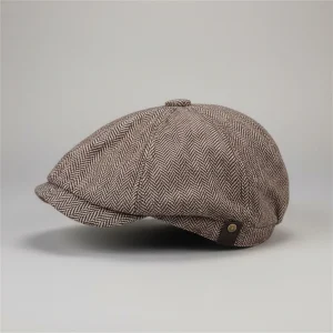 Casquette gavroche homme polyester style vintage - Vue 2 - casquette gavroche