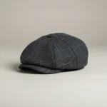 Casquette gavroche homme tweed style britannique - Vue 1 - casquette gavroche