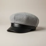 Casquette gavroche jean style casual chic - Vue 1 - casquette gavroche