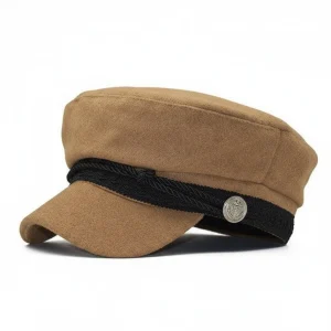 Casquette gavroche laine et coton style marin - Vue 2 - casquette gavroche