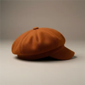 Casquette gavroche laine et coton style moderne - Vue 2 - casquette gavroche