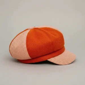 Casquette gavroche laine et coton taille unique - Vue 2 - casquette gavroche