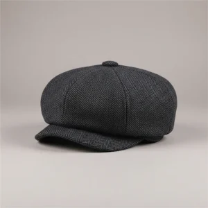 Casquette gavroche laine et polyester homme - Vue 1 - casquette gavroche