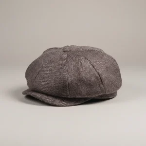 Casquette gavroche laine et polyester style vintage - Vue 2 - casquette gavroche