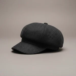 Casquette gavroche laine femme style vintage - Vue 2 - casquette gavroche