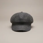 Casquette gavroche laine grise taille unique - Vue 1 - casquette gavroche