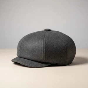Casquette gavroche laine homme hiver - Vue 2 - casquette gavroche