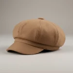 Casquette gavroche laine mérinos taille ajustable - Vue 1 - casquette gavroche