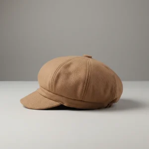 Casquette gavroche laine mérinos taille ajustable - Vue 2 - casquette gavroche