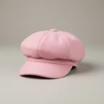 Casquette gavroche laine rose taille unique - Vue 1 - casquette gavroche