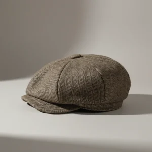 Casquette gavroche laine style vintage - Vue 2 - casquette gavroche