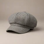 Casquette gavroche laine vierge femme hiver - Vue 1 - casquette gavroche